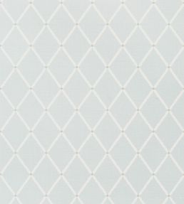Pompton Trellis Wallpaper by Thibaut Aqua