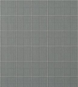 Grassmarket Check Wallpaper by Thibaut Grey