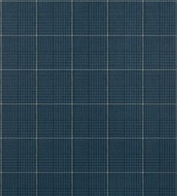 Grassmarket Check Wallpaper by Thibaut Navy