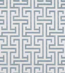 Ming Trail Fabric by Thibaut Light Blue