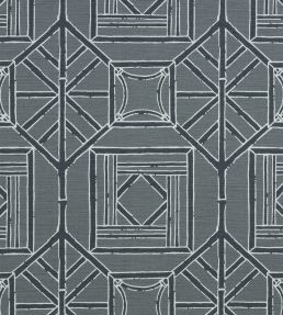 Shoji Fabric by Thibaut Grey