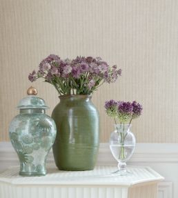 Largo Weave Wallpaper by Thibaut Navy