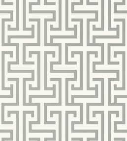 Ming Trail Wallpaper by Thibaut Grey