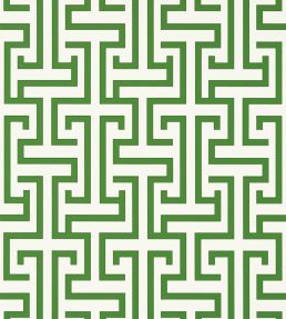 Ming Trail Wallpaper by Thibaut Green