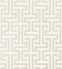 Ming Trail Wallpaper by Thibaut Beige