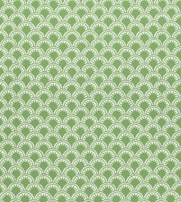 Maisie Fabric by Thibaut Kelly Green