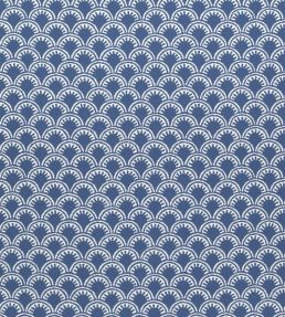 Maisie Fabric by Thibaut Royal Blue