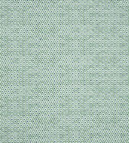 Pixie Fabric by Thibaut Kelly Green and Marine
