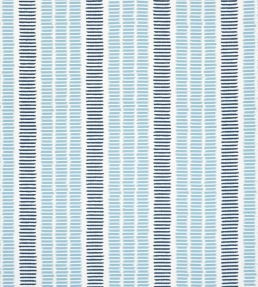Topsail Stripe Fabric by Thibaut Sky and Marine