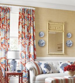 Carolina Raffia Wallpaper by Thibaut Natural