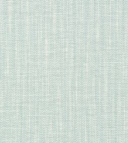 Baldwin Herringbone Wallpaper by Thibaut Aqua