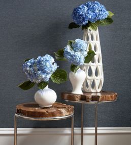 Benfield Wallpaper by Thibaut Navy