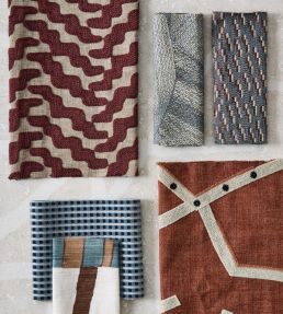 Thicket Fabric by Harlequin Burgundy