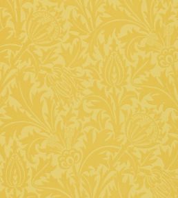 Thistle Wallpaper by Morris & Co Gold