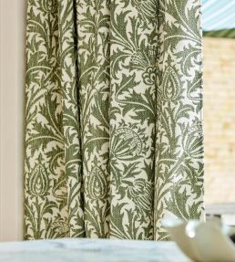 Thistle Weave Outdoor Fabric by Morris & Co Hares Coat