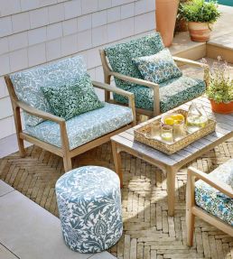 Thistle Weave Outdoor Fabric by Morris & Co River Wandle