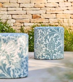 Thistle Weave Outdoor Fabric by Morris & Co River Wandle