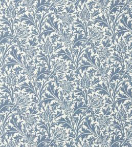 Thistle Weave Outdoor Fabric by Morris & Co Woad