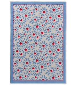 Brink & Campman Thorncliff Daisy Outdoor rug Sky Blue 480308-140200-US Sky Blue