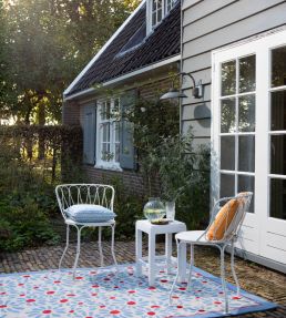 Brink & Campman Thorncliff Daisy Outdoor rug Sky Blue 480308-140200-US Sky Blue