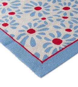 Brink & Campman Thorncliff Daisy Outdoor rug Sky Blue 480308-140200-US Sky Blue