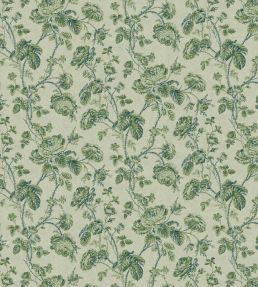 Thorny Vine Fabric by Zoffany Evergreen