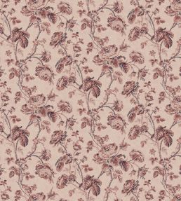 Thorny Vine Fabric by Zoffany Rouge
