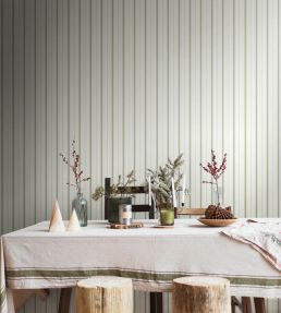 Thread Stripe Wallpaper by Ohpopsi Linen