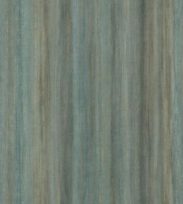 Painted Stripe Wallpaper by Threads Teal