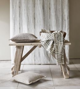 Linear Fabric by Threads Teal