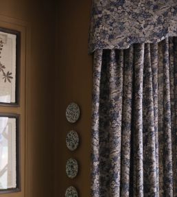 Thorpe House Fabric by Liberty Lapis