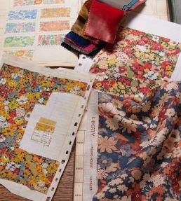 Thorpe House Fabric by Liberty Madder