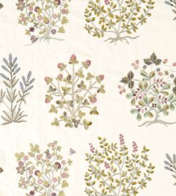 Thyme Walk Fabric by Sanderson Damson/Quince