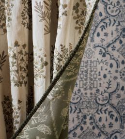 Thyme Walk Fabric by Sanderson Mineral/Parchment