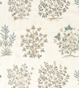 Thyme Walk Fabric by Sanderson Mineral/Parchment