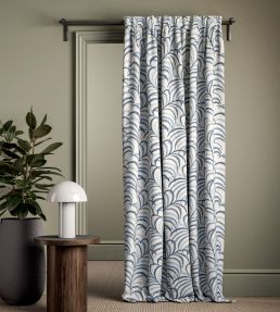 Tibby Fabric by Clarke & Clarke Midnight