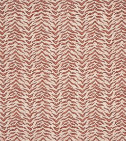 Tibor Fabric by Jane Churchill Red