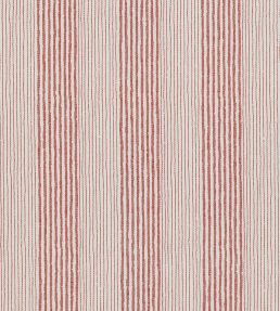 Ticking Fabric by Fermoie Red