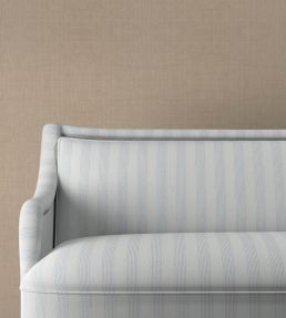 Ticking Fabric by Fermoie Light Blue