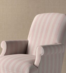 Ticking Fabric by Fermoie Blush
