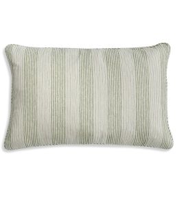 Ticking Cushion 43 x 35cm by Fermoie Green