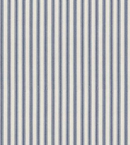 Ticking Stripe 1 Fabric by Ian Mankin Airforce