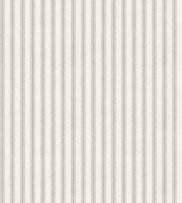 Ticking Stripe 1 Fabric by Ian Mankin Grey