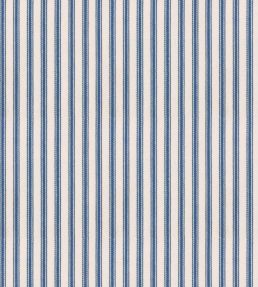 Ticking Stripe 1 Fabric by Ian Mankin Indigo