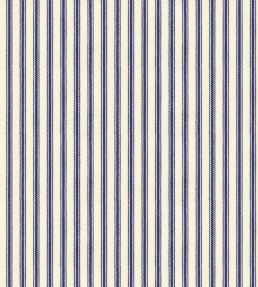 Ticking Stripe 1 Fabric by Ian Mankin Navy