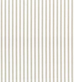 Ticking Stripe 1 Fabric by Ian Mankin Oatmeal