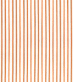 Ticking Stripe 1 Fabric by Ian Mankin Orange