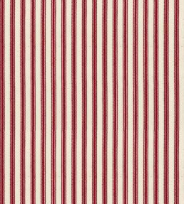 Ticking Stripe 1 Fabric by Ian Mankin Peony