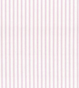 Ticking Stripe 1 Fabric by Ian Mankin Rose