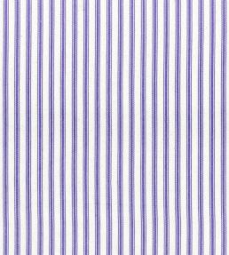 Ticking Stripe 1 Fabric by Ian Mankin Violet